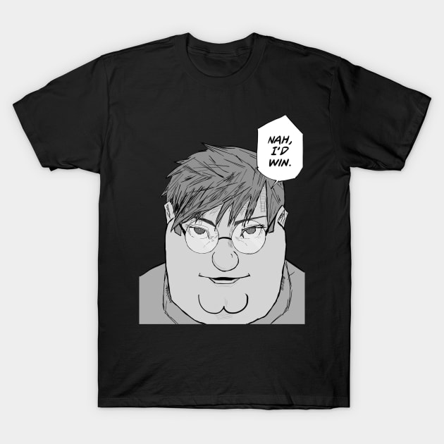 Anime T-Shirt, Jujutsu High Anime Inspired  Nah, I'd Win Peter, Gift for him & her Japanese Shirt, Cool Anime Gift T-Shirt by MAKAE